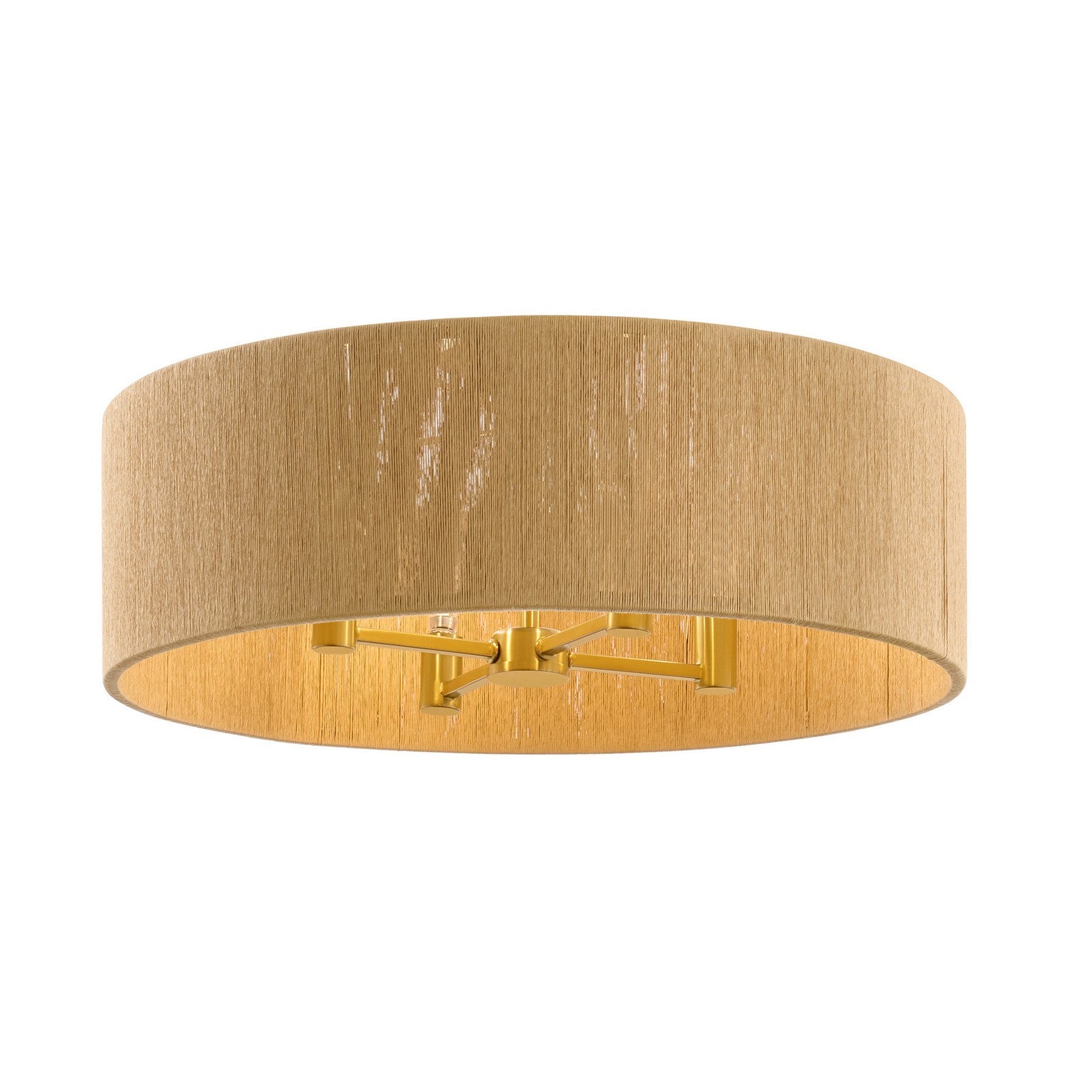Savoy House - 6-9312-4-322 - Four Light Flush Mount - Maynard - Warm Brass