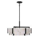 Savoy House - 7-2333-6-50 - Six Light Pendant - Orleans - Black Cashmere