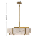 Savoy House - 7-2333-6-60 - Six Light Pendant - Orleans - Distressed Gold