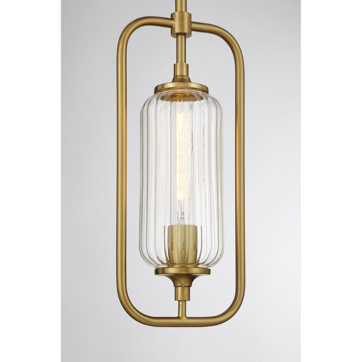 Savoy House - 7-3022-1-322 - One Light Mini-Pendant - Holton - Warm Brass
