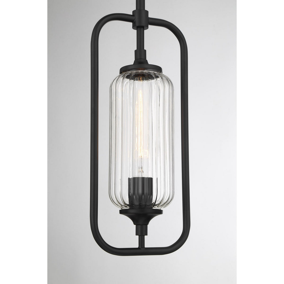 Savoy House - 7-3022-1-89 - One Light Mini-Pendant - Holton - Matte Black