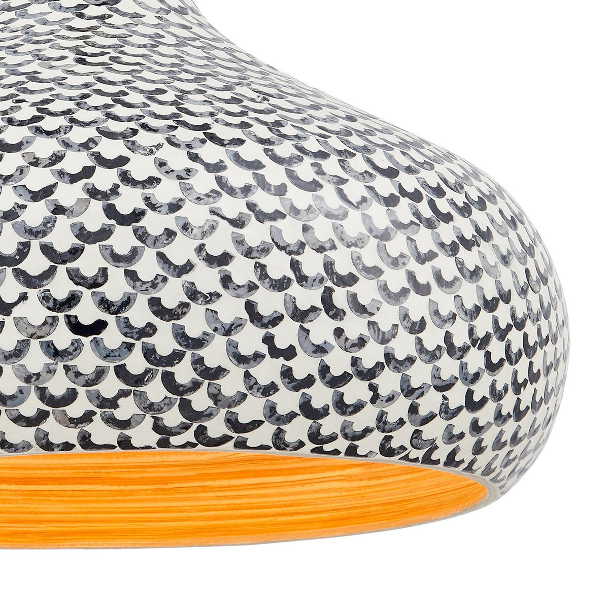 Savoy House - 7-3095-1-201 - One Light Pendant - Jade - Black and White Shell