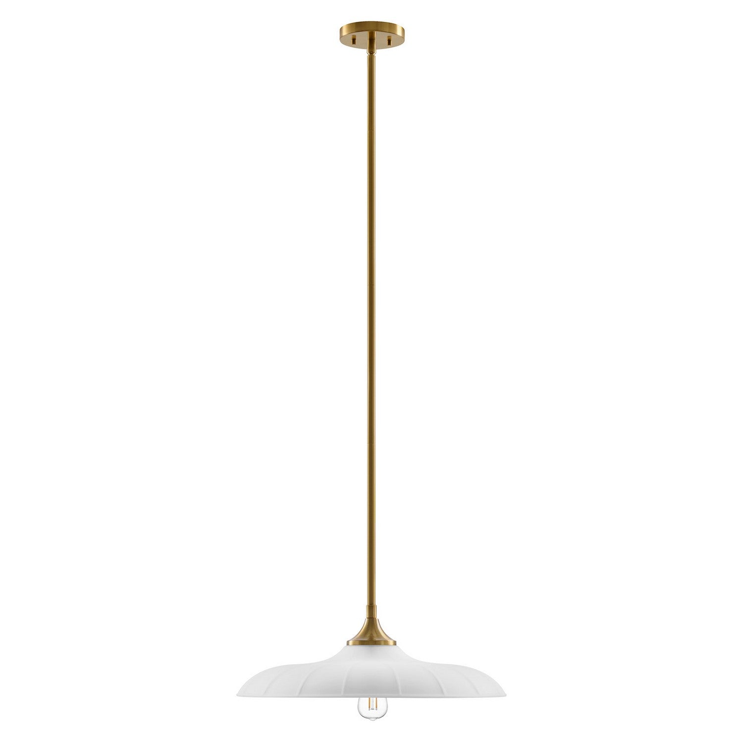 Savoy House - 7-4286-1-322 - One Light Pendant - Hadley - Warm Brass