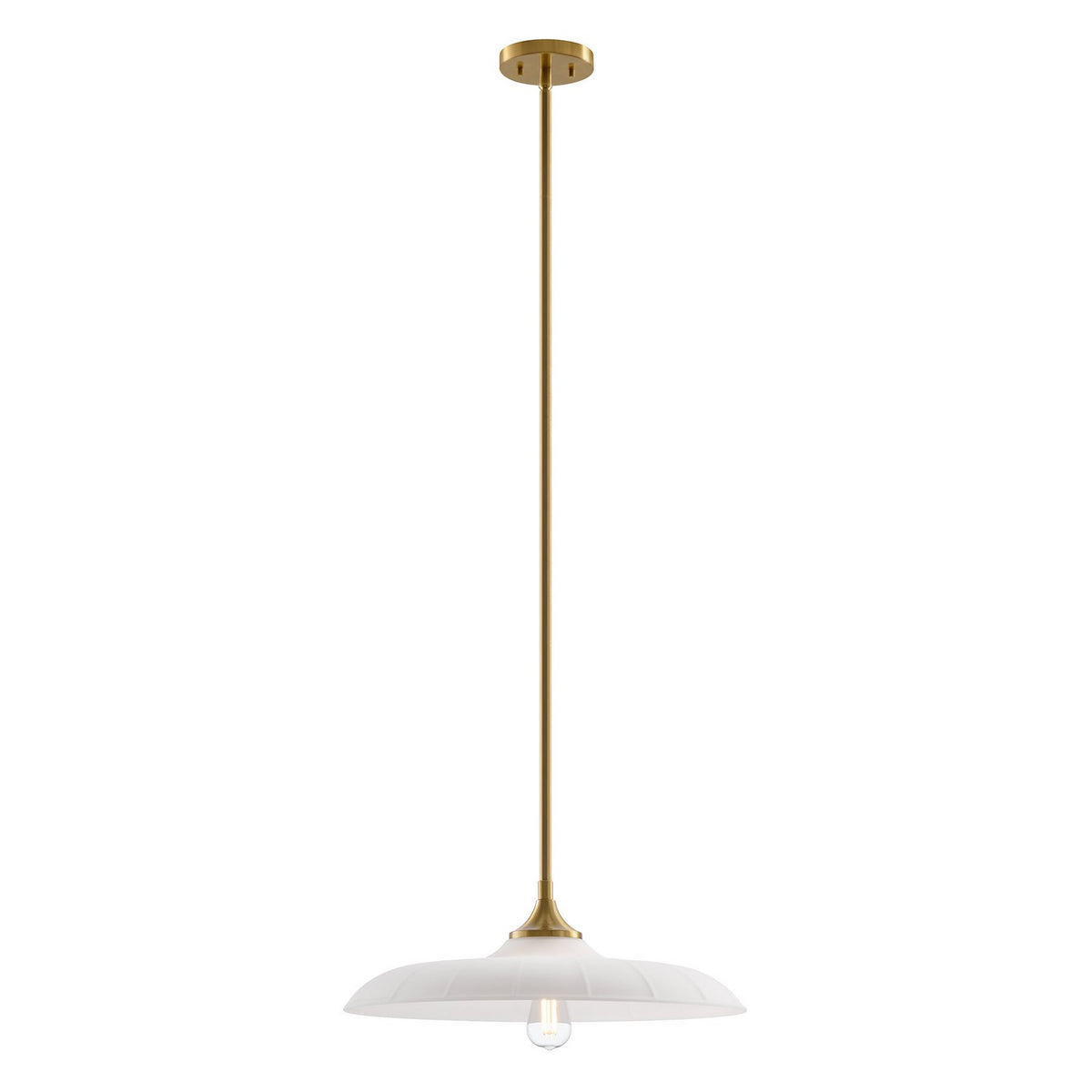 Savoy House - 7-4286-1-322 - One Light Pendant - Hadley - Warm Brass