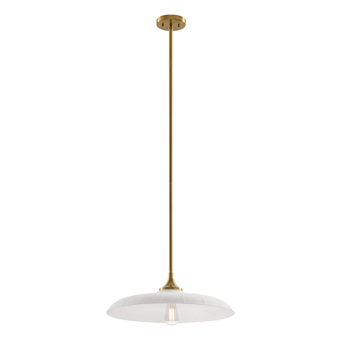 Savoy House - 7-4286-1-322 - One Light Pendant - Hadley - Warm Brass