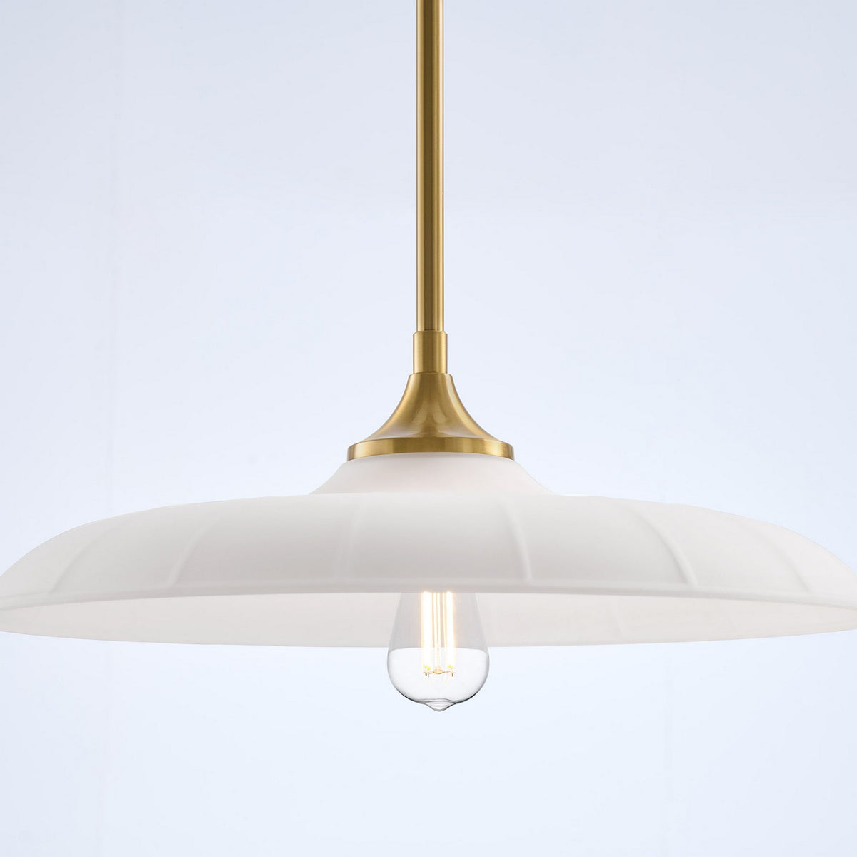 Savoy House - 7-4286-1-322 - One Light Pendant - Hadley - Warm Brass