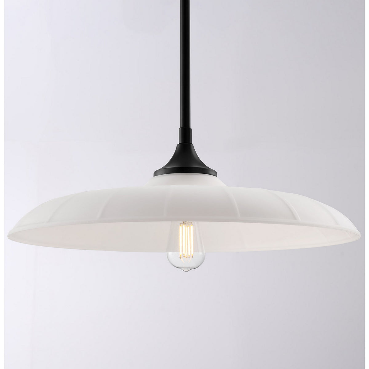 Savoy House - 7-4286-1-89 - One Light Pendant - Hadley - Matte Black