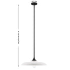 Savoy House - 7-4286-1-89 - One Light Pendant - Hadley - Matte Black
