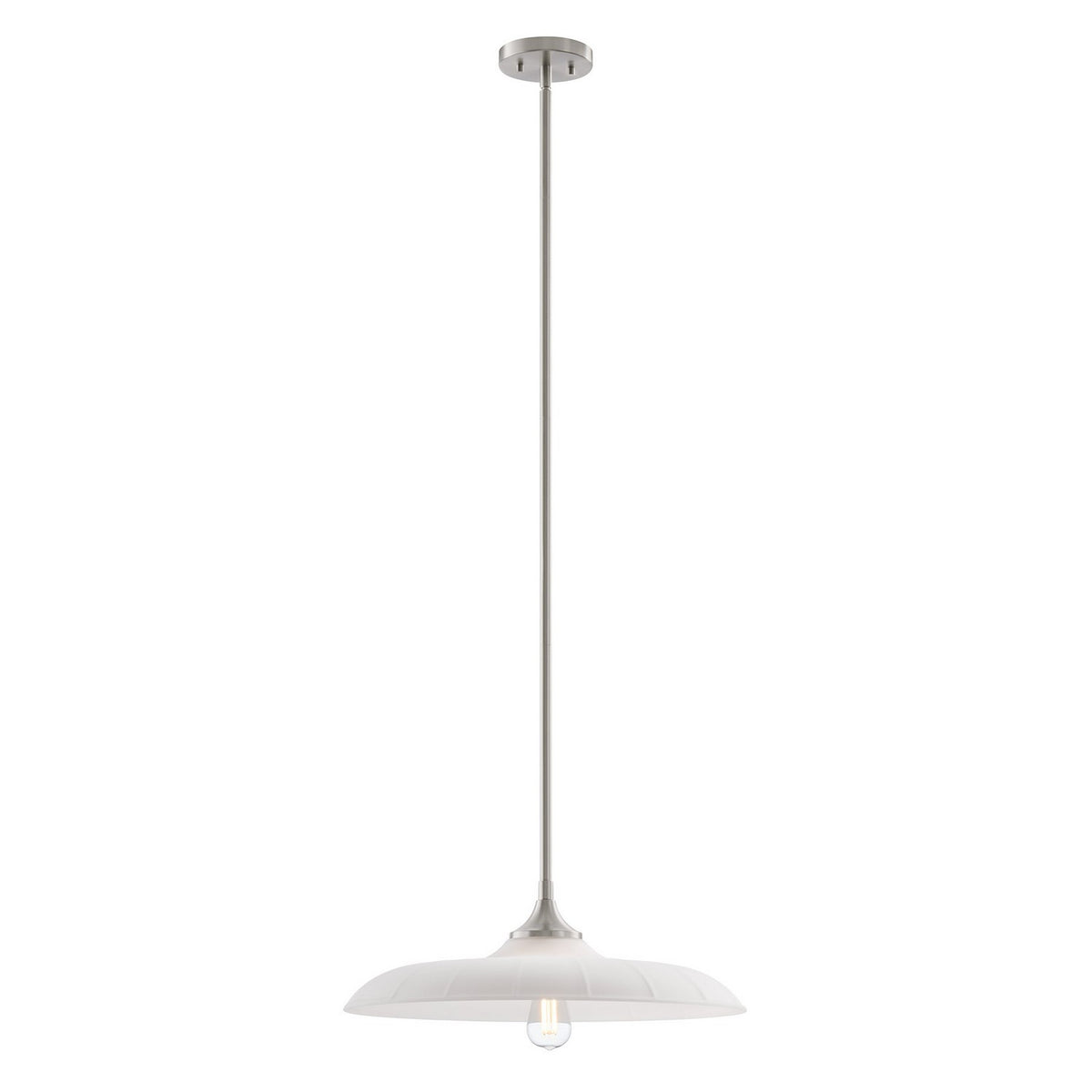 Savoy House - 7-4286-1-SN - One Light Pendant - Hadley - Satin Nickel