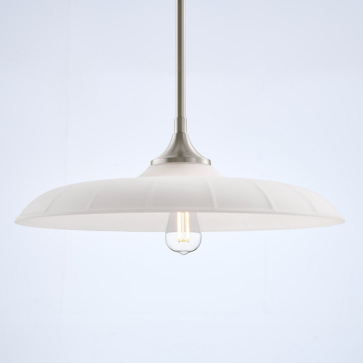 Savoy House - 7-4286-1-SN - One Light Pendant - Hadley - Satin Nickel