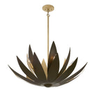 Savoy House - 7-4628-6-24 - Six Light Pendant - Loto - Centura and Burnished Gold