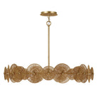 Savoy House - 7-6381-5-60 - Five Light Pendant - Abbott - Distressed Gold
