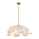 Savoy House - 7-7162-6-322 - Six Light Pendant - Elsie - Warm Brass