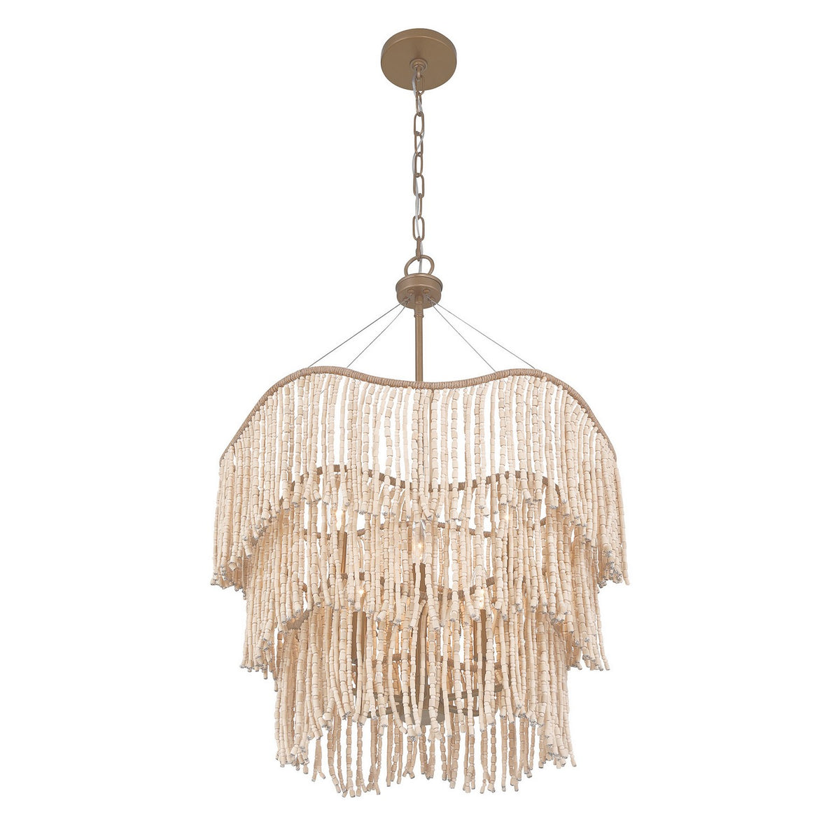 Savoy House - 7-7520-6-17 - Six Light Pendant - Melia - Cypress