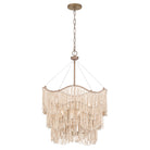 Savoy House - 7-7520-6-17 - Six Light Pendant - Melia - Cypress