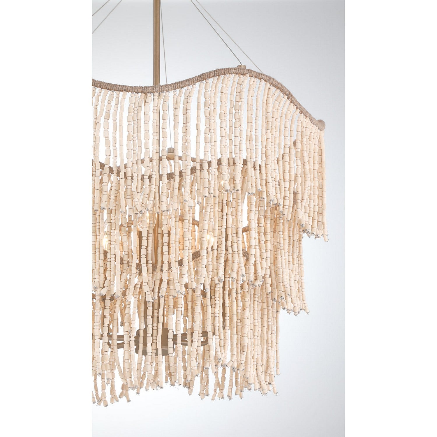 Savoy House - 7-7520-6-17 - Six Light Pendant - Melia - Cypress