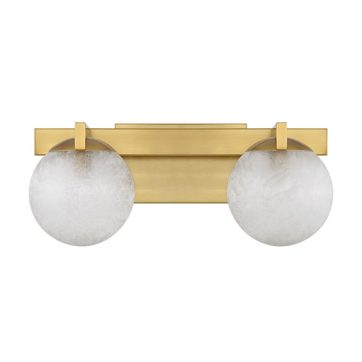 Savoy House - 8-1017-2-322 - Two Light Bathroom Vanity - Darien - Warm Brass