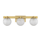 Savoy House - 8-1017-3-322 - Three Light Bathroom Vanity - Darien - Warm Brass