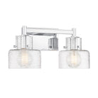 Savoy House - 8-1030-2-11 - Two Light Bathroom Vanity - Dover - Chrome
