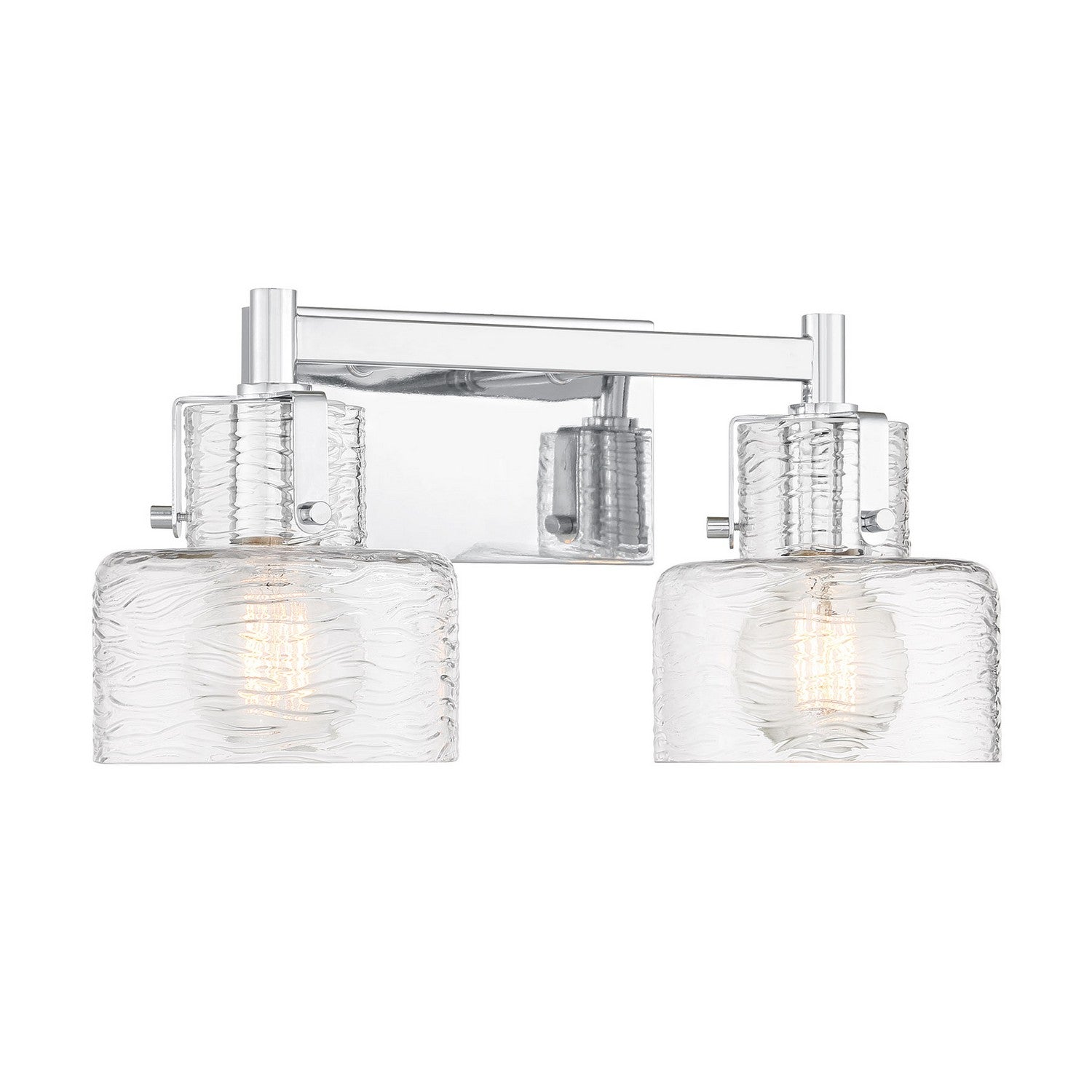 Savoy House - 8-1030-2-11 - Two Light Bathroom Vanity - Dover - Chrome