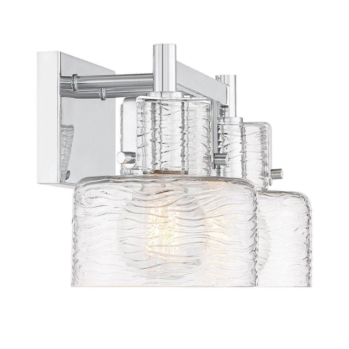 Savoy House - 8-1030-2-11 - Two Light Bathroom Vanity - Dover - Chrome