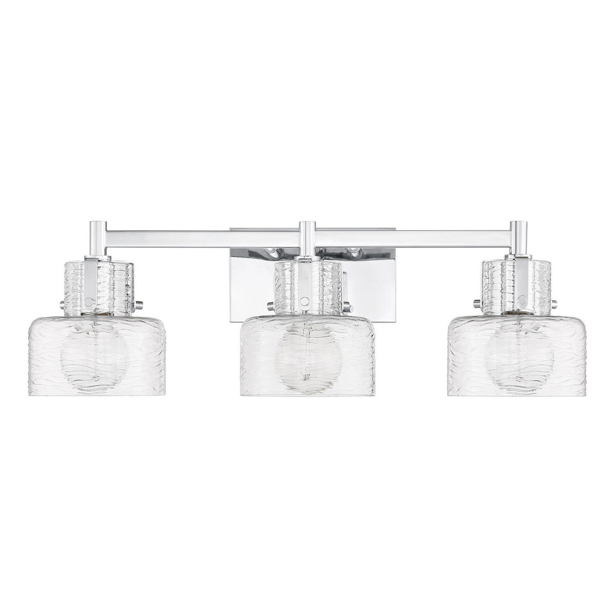 Savoy House - 8-1030-3-11 - Three Light Bathroom Vanity - Dover - Chrome