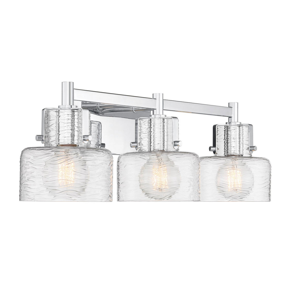Savoy House - 8-1030-3-11 - Three Light Bathroom Vanity - Dover - Chrome