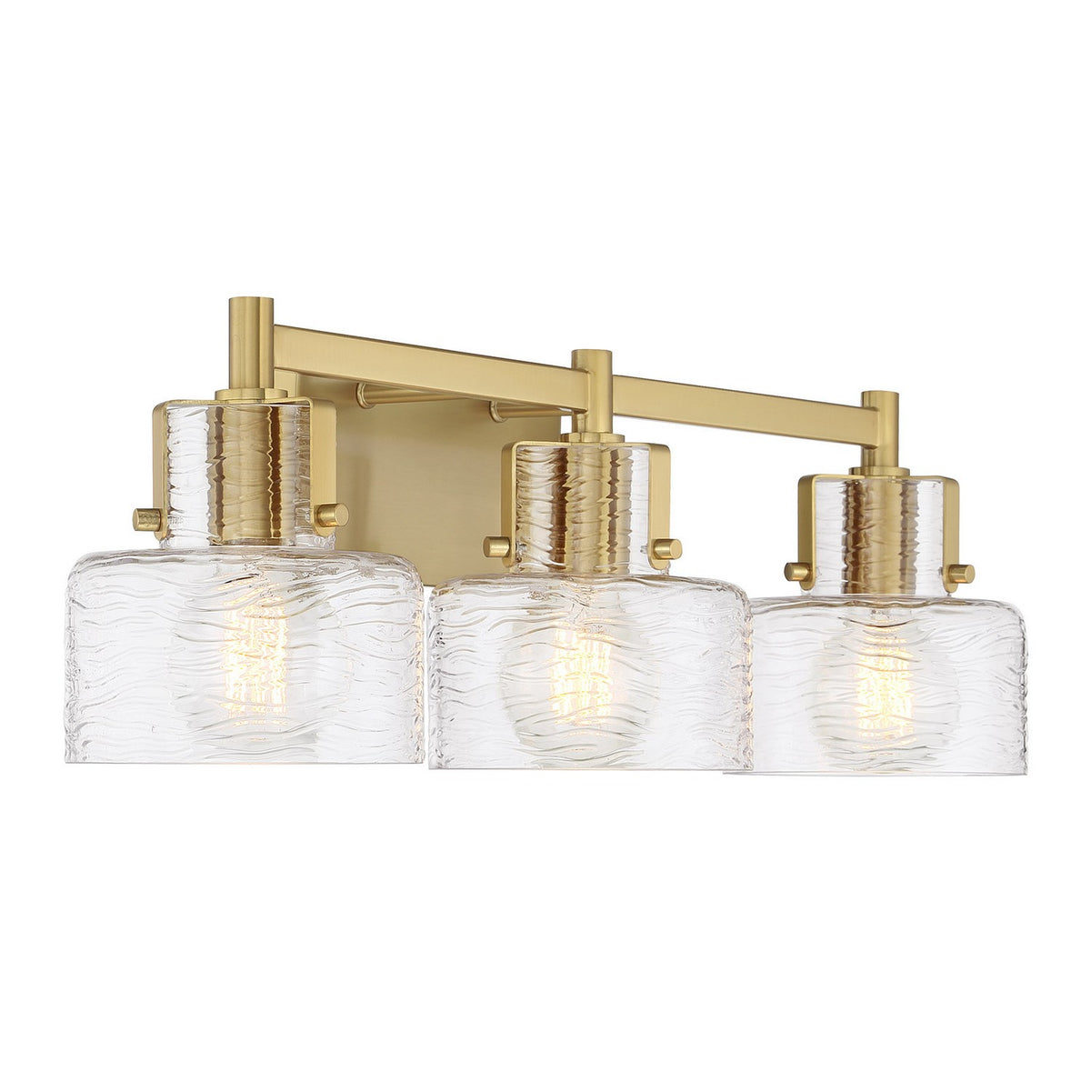 Savoy House - 8-1030-3-322 - Three Light Bathroom Vanity - Dover - Warm Brass