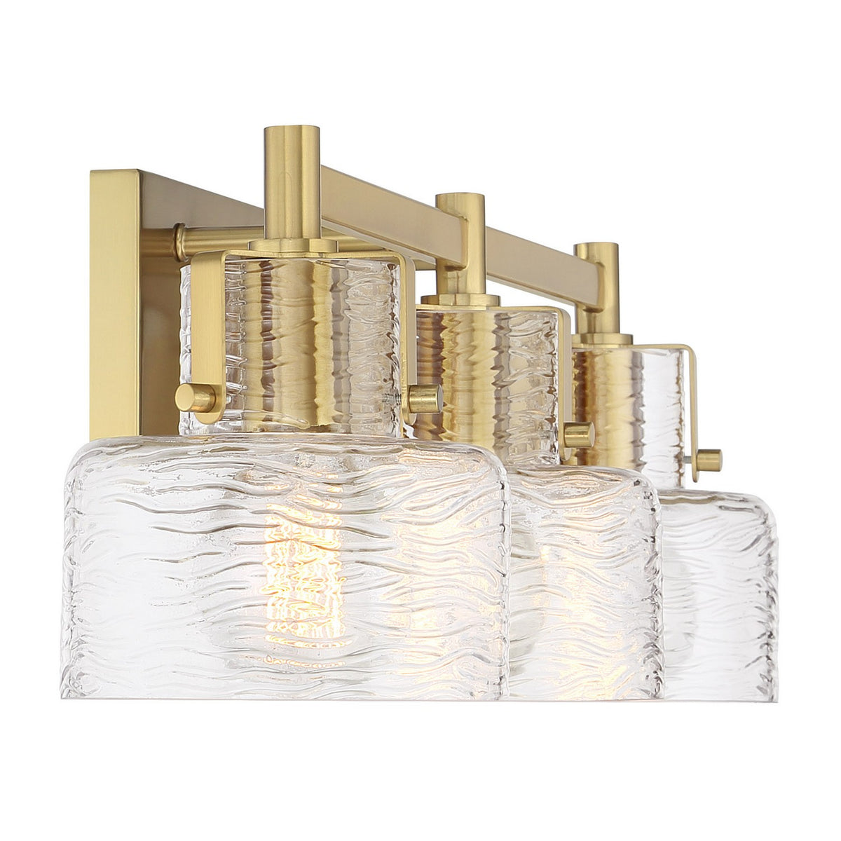 Savoy House - 8-1030-3-322 - Three Light Bathroom Vanity - Dover - Warm Brass