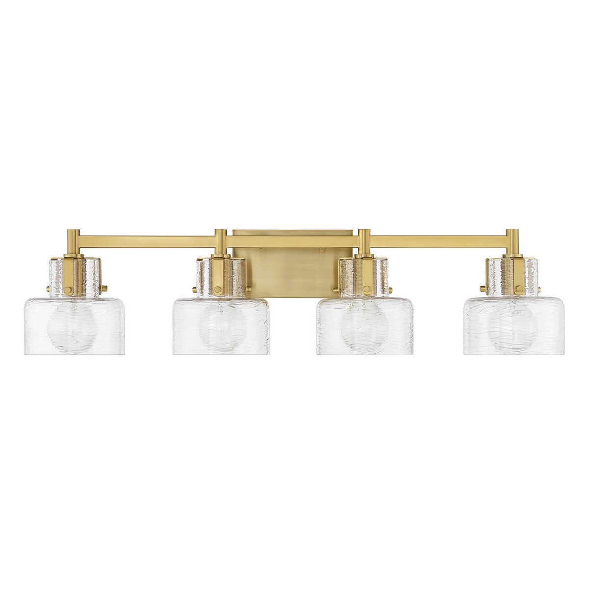 Savoy House - 8-1030-4-322 - Four Light Bathroom Vanity - Dover - Warm Brass