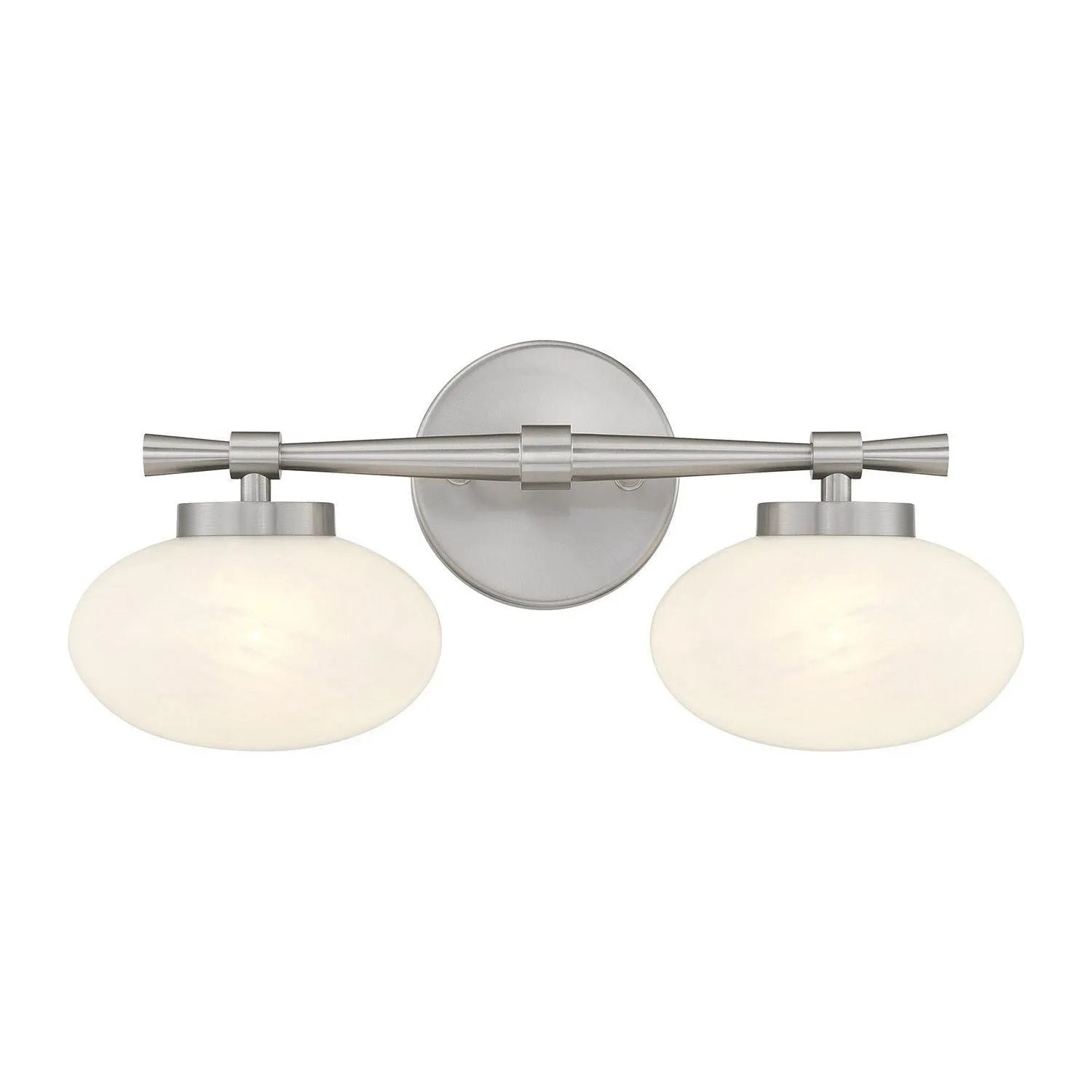 Savoy House - 8-1050-2-SN - Two Light Bathroom Vanity - Barrow - Satin Nickel