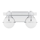 Savoy House - 8-1060-2-11 - Two Light Bathroom Vanity - Pierce - Chrome