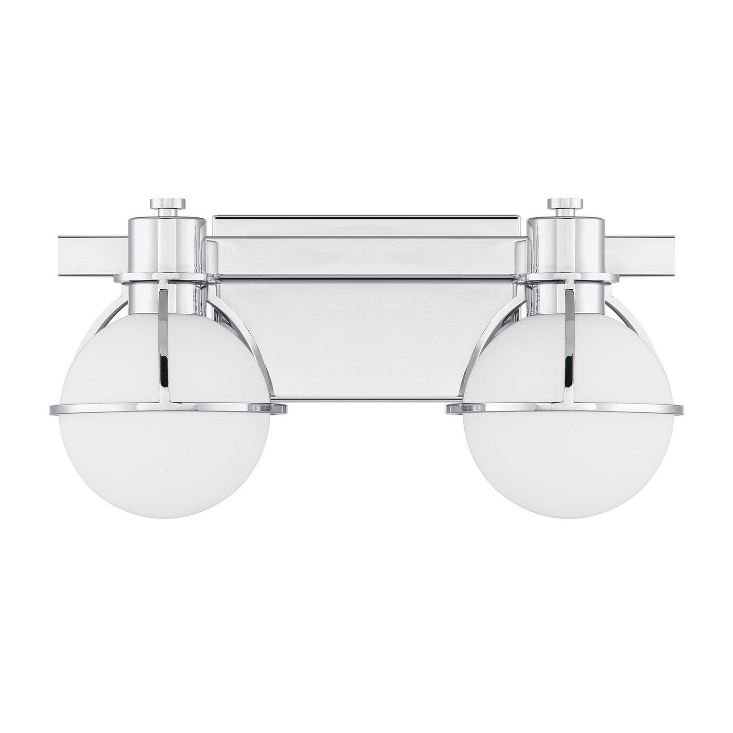 Savoy House - 8-1060-2-11 - Two Light Bathroom Vanity - Pierce - Chrome