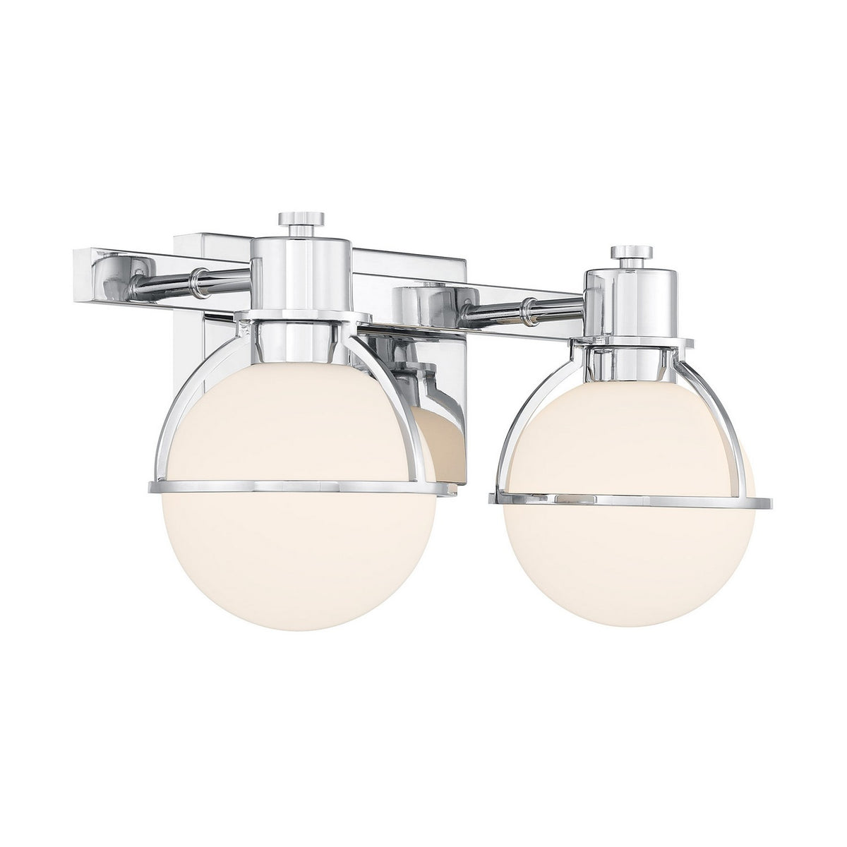 Savoy House - 8-1060-2-11 - Two Light Bathroom Vanity - Pierce - Chrome