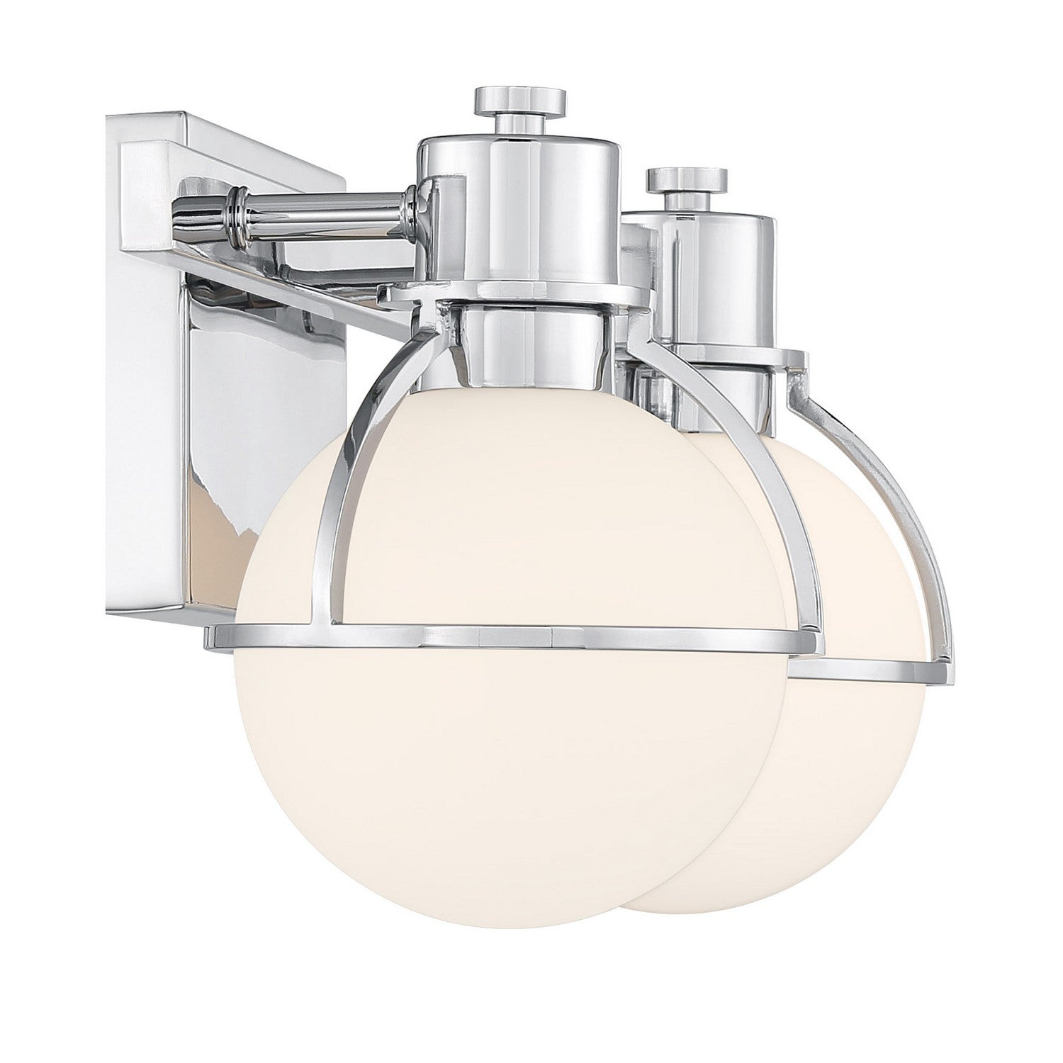 Savoy House - 8-1060-2-11 - Two Light Bathroom Vanity - Pierce - Chrome