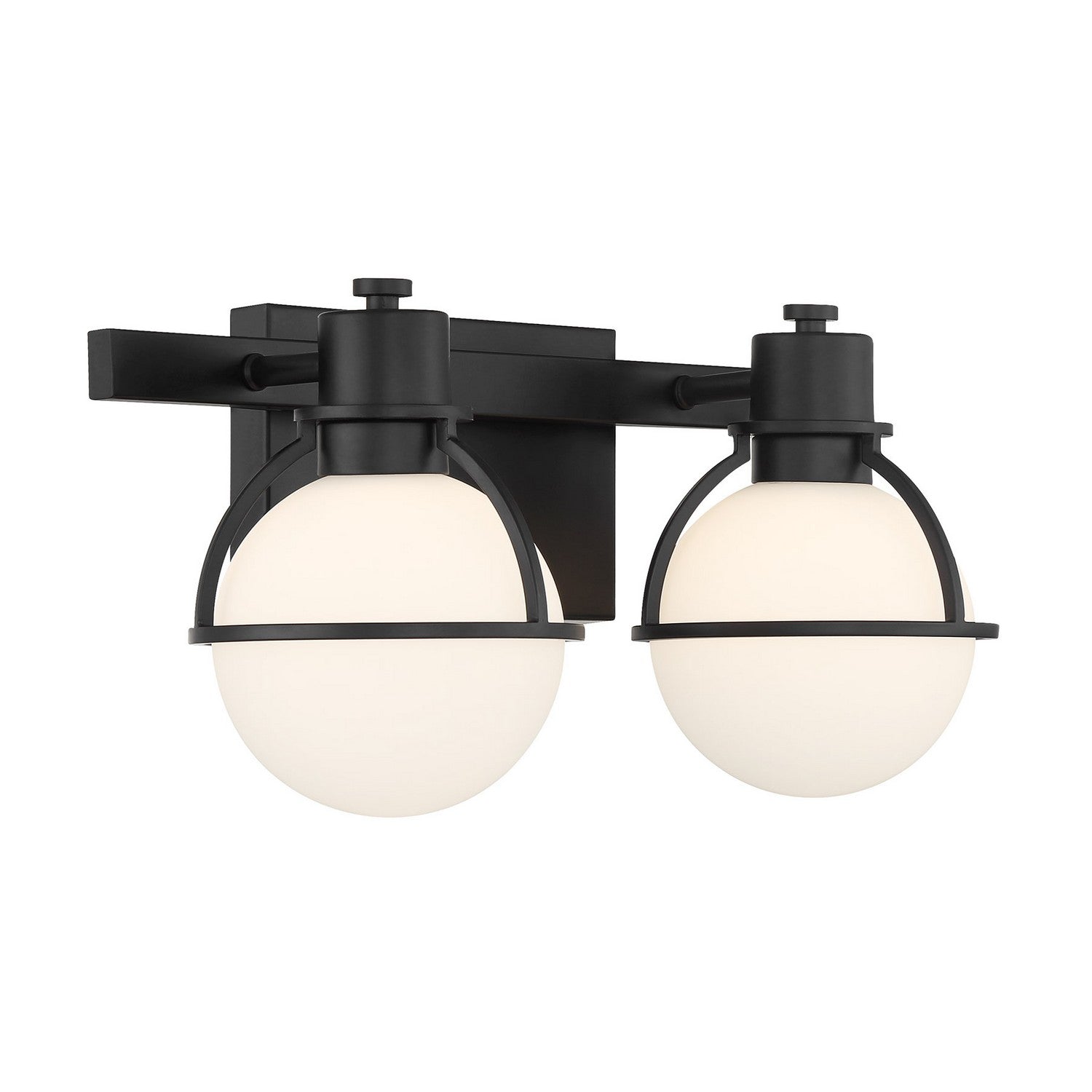 Savoy House - 8-1060-2-BK - Two Light Bathroom Vanity - Pierce - Matte Black
