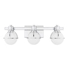Savoy House - 8-1060-3-11 - Three Light Bathroom Vanity - Pierce - Chrome