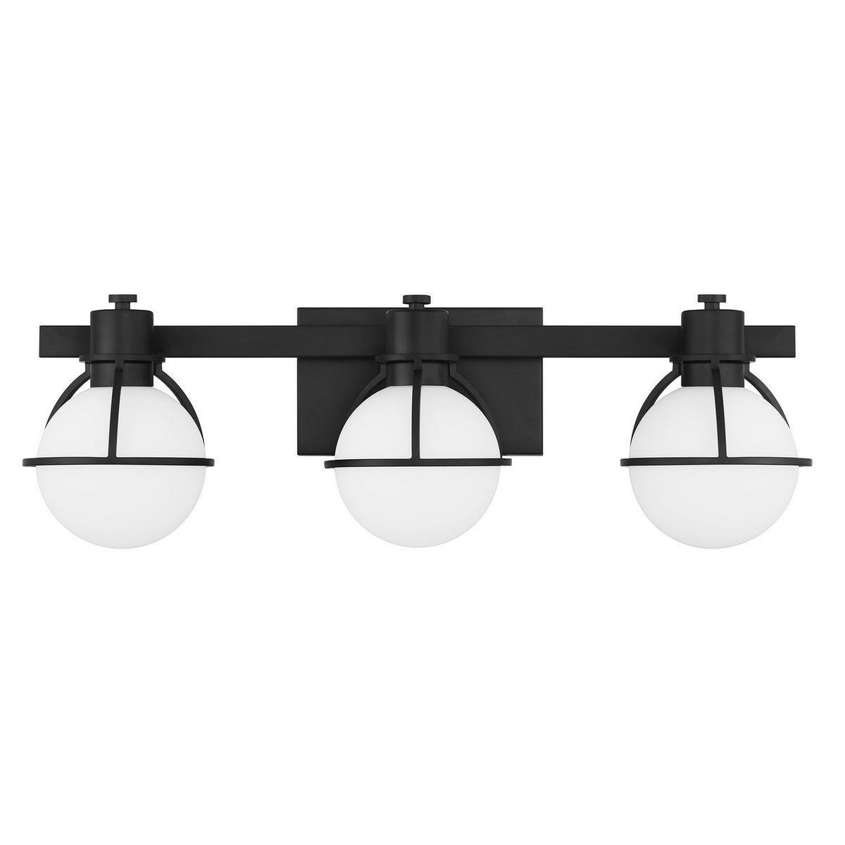 Savoy House - 8-1060-3-BK - Three Light Bathroom Vanity - Pierce - Matte Black