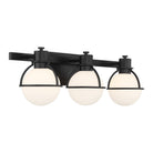 Savoy House - 8-1060-3-BK - Three Light Bathroom Vanity - Pierce - Matte Black