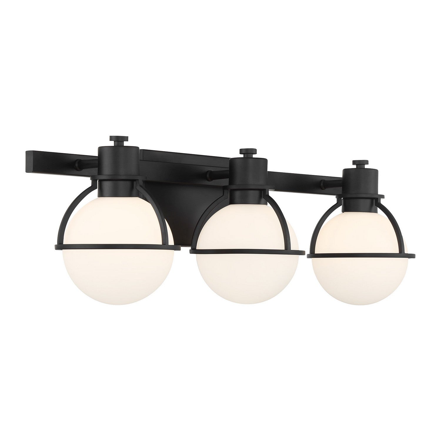 Savoy House - 8-1060-3-BK - Three Light Bathroom Vanity - Pierce - Matte Black