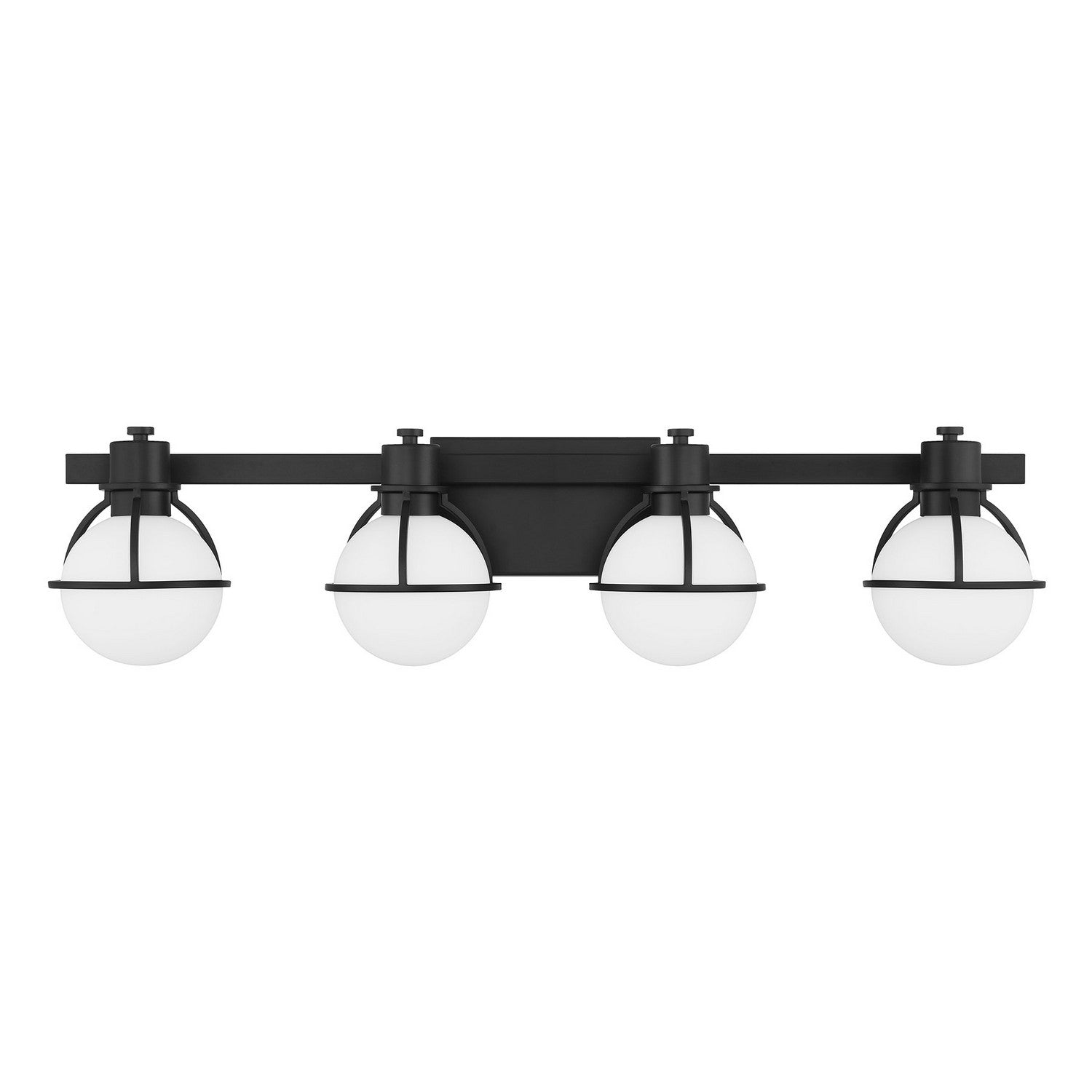 Savoy House - 8-1060-4-BK - Four Light Bathroom Vanity - Pierce - Matte Black
