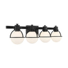 Savoy House - 8-1060-4-BK - Four Light Bathroom Vanity - Pierce - Matte Black
