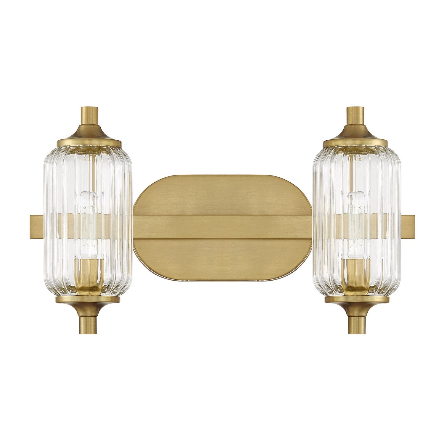 Savoy House - 8-3024-2-322 - Two Light Bathroom Vanity - Holton - Warm Brass