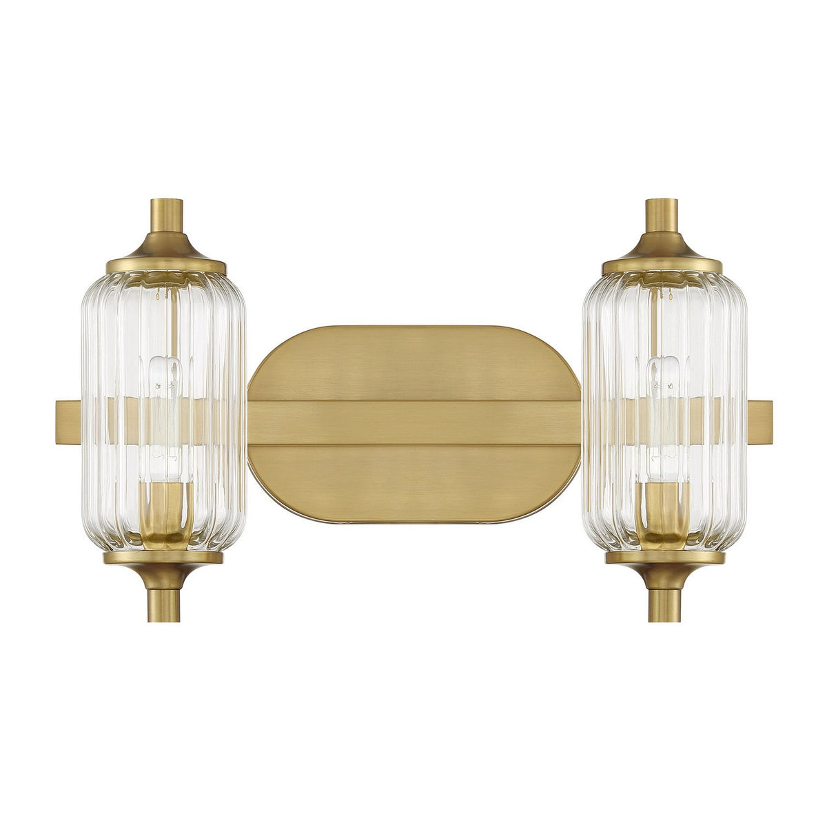 Savoy House - 8-3024-2-322 - Two Light Bathroom Vanity - Holton - Warm Brass