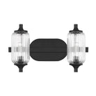 Savoy House - 8-3024-2-BK - Two Light Bathroom Vanity - Holton - Matte Black