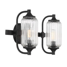 Savoy House - 8-3024-2-BK - Two Light Bathroom Vanity - Holton - Matte Black