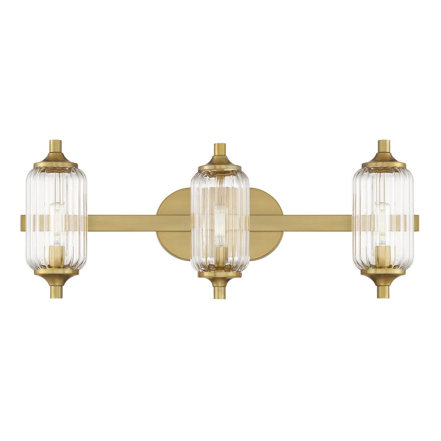 Savoy House - 8-3024-3-322 - Three Light Bathroom Vanity - Holton - Warm Brass
