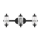 Savoy House - 8-3024-3-BK - Three Light Bathroom Vanity - Holton - Matte Black
