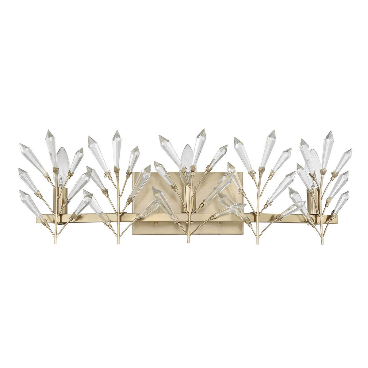 Savoy House - 8-4075-3-127 - Three Light Bathroom Vanity - Orianna - Noble Brass