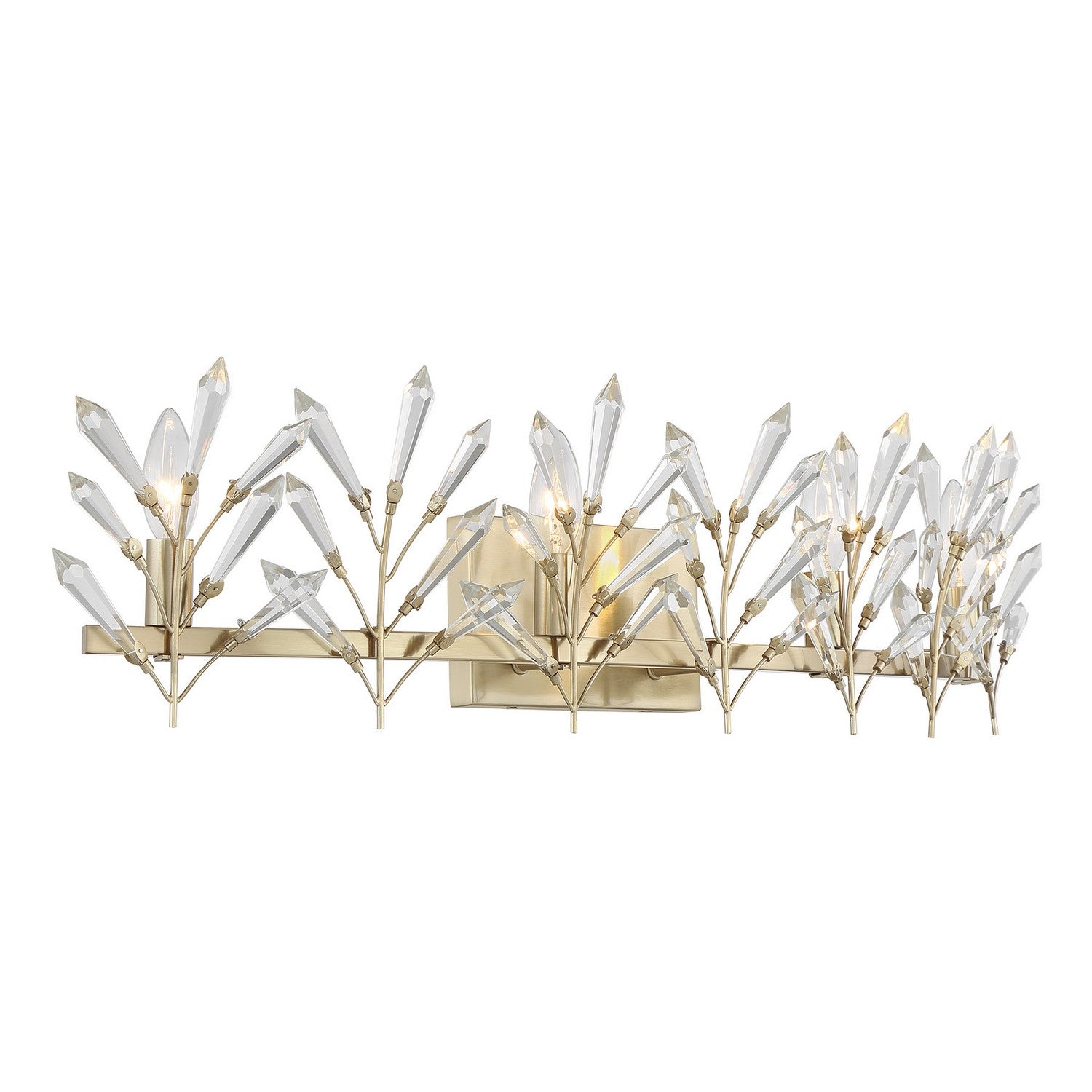 Savoy House - 8-4075-4-127 - Four Light Bathroom Vanity - Orianna - Noble Brass